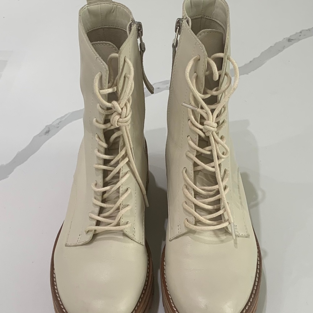 DV Leather Lace Up Boots